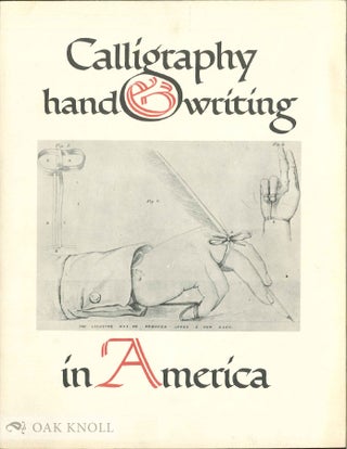 Order Nr. 7959 CALLIGRAPHY & HANDWRITING IN AMERICA, 1710-1962