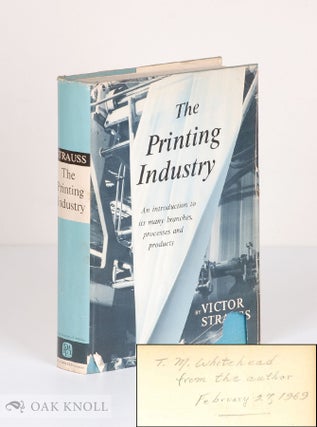 Order Nr. 8091 PRINTING INDUSTRY, AN INTRODUCTION TO ITS MANY BRANCHES PROCESSES AND PRODUCTS....