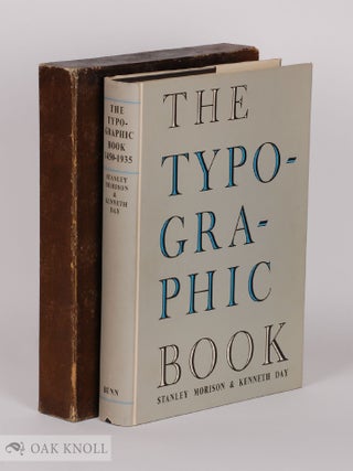 Order Nr. 8328 THE TYPOGRAPHIC BOOK, 1450-1935, A STUDY OF FINE TYPOGRAPHY THROUGH FIVE...