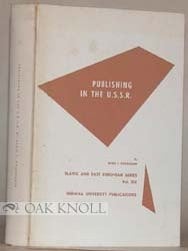 Order Nr. 8923 PUBLISHING IN THE U.S.S.R. Boris I. Gorokhoff