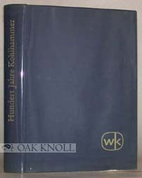 Order Nr. 9333 HUNDERT JAHRE KOHLHAMMER 1866-1966