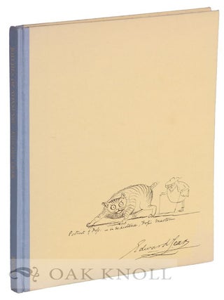 Order Nr. 9413 RHYMES OF NONSENSE, AN ALPHABET BY EDWARD LEAR. Philip Hofer