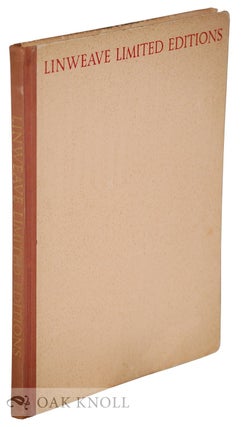 Order Nr. 9485 LINWEAVE LIMITED EDITIONS, 1934