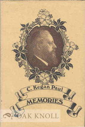 Order Nr. 9887 MEMORIES. Kegan C. Paul