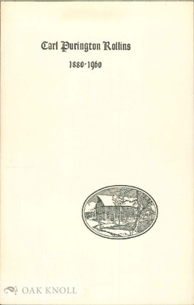 Order Nr. 10176 CARL PURINGTON ROLLINS, 1880-1960. Herman W. Liebert