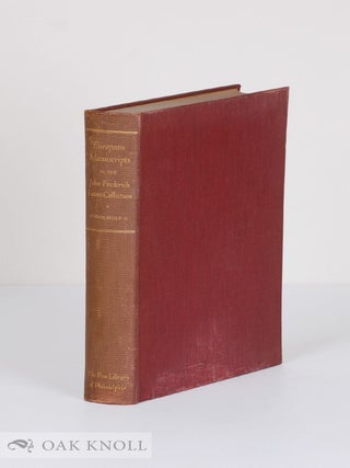 Order Nr. 10198 A DESCRIPTIVE CATALOGUE OF THE JOHN FREDERICK LEWIS COLLECTION OF EUROPEAN...