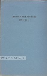Order Nr. 10247 ARTHUR WISNER RUSHMORE, 1883-1955