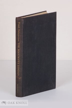Order Nr. 10552 THE BOOKMAN'S LONDON. Frank Swinnerton