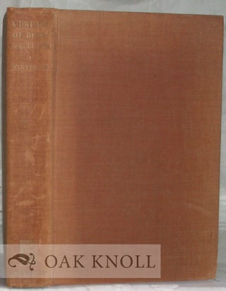 Order Nr. 11097 A PRIMER OF BOOK COLLECTING. John T. Winterich