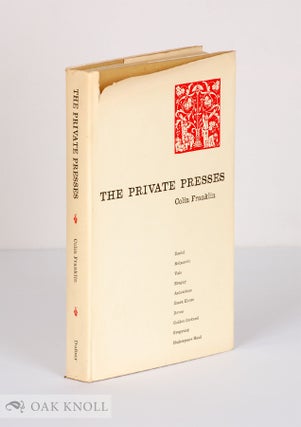 Order Nr. 11679 THE PRIVATE PRESSES. Colin Franklin