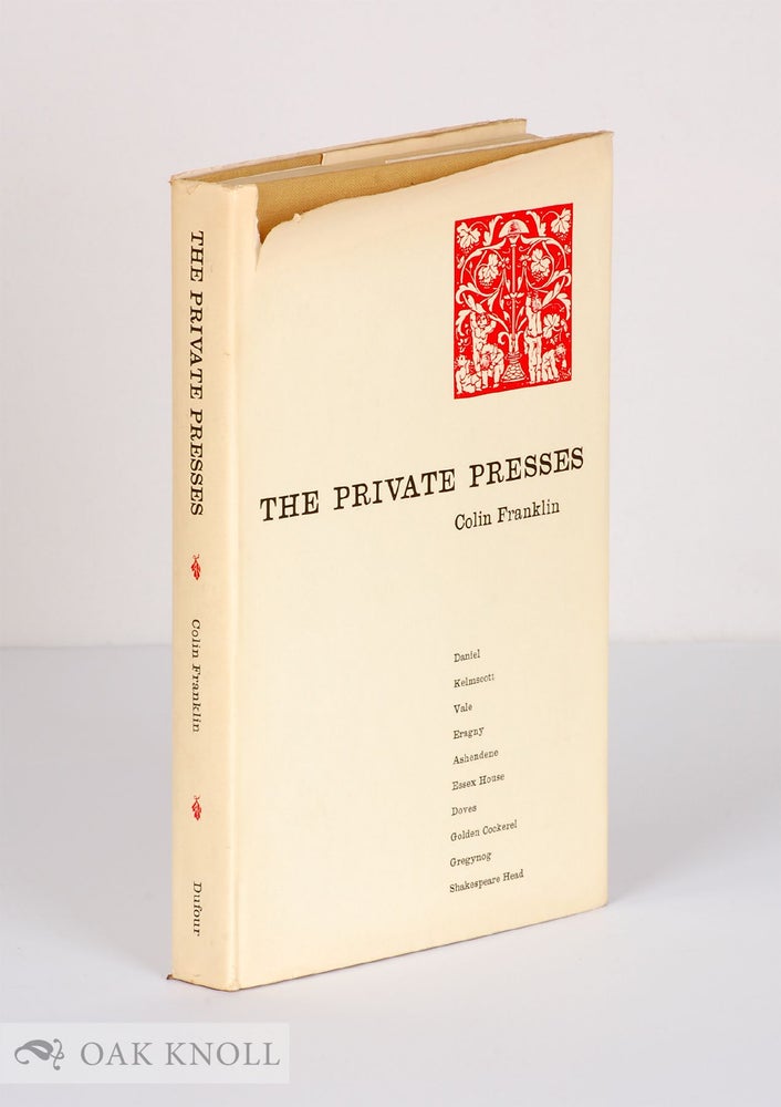 Order Nr. 11679 THE PRIVATE PRESSES. Colin Franklin.