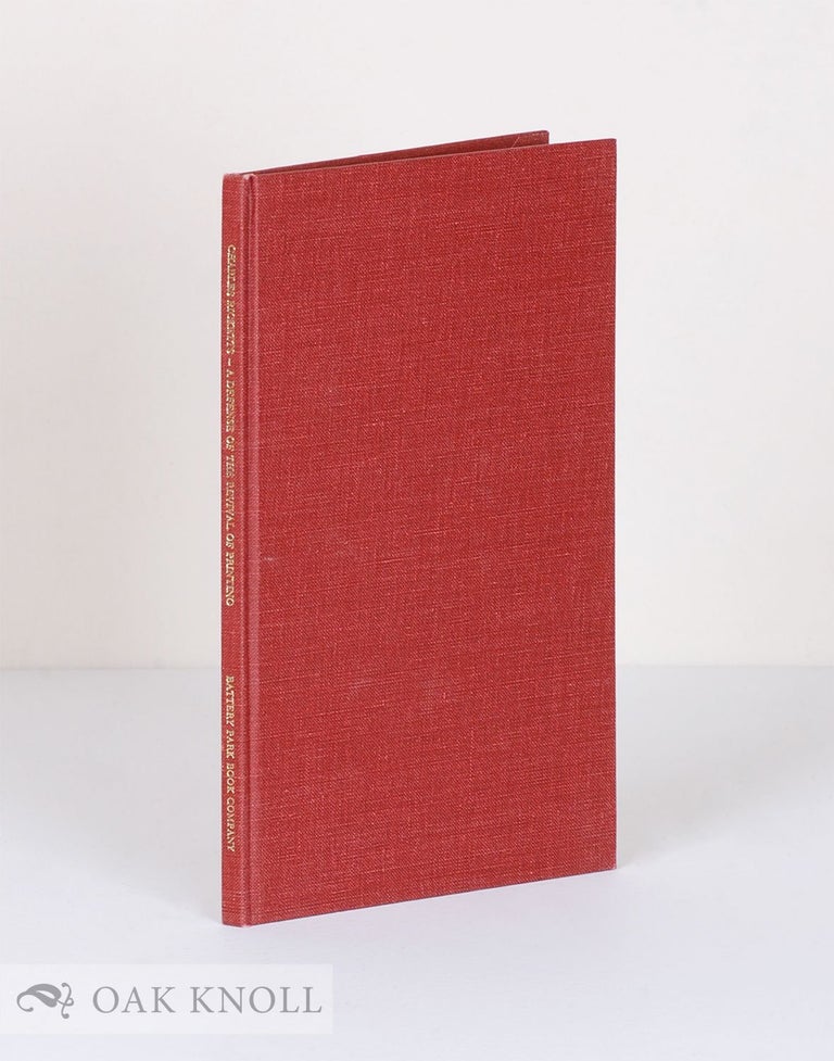 Order Nr. 11923 A DEFENCE OF THE REVIVAL OF PRINTING. Charles Ricketts.