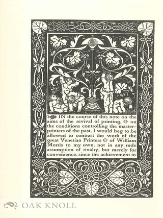 A DEFENCE OF THE REVIVAL OF PRINTING.
