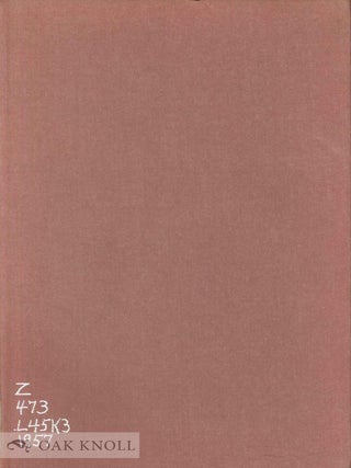 Order Nr. 12375 MESSRS. CAREY & LEA OF PHILADELPHIA: A STUDY IN THE HISTORY OF THE BOOKTRADE....