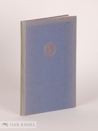 Order Nr. 12610 A BRIEF ACCOUNT OF THE CLIFTON WALLER BARRETT LIBRARY. Herbert Cahoon