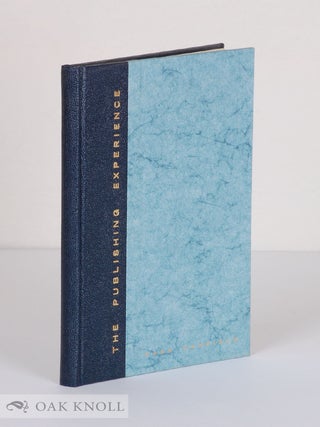 Order Nr. 12655 THE PUBLISHING EXPERIENCE. Cass Canfield