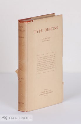 Order Nr. 12686 TYPE DESIGNS, THEIR HISTORY AND DEVELOPMENT. A. F. Johnson