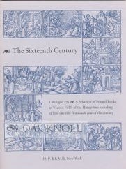 Order Nr. 13989 SIXTEENTH CENTURY, A SELECTION OF PRINTED BOOKS IN VARIOUS FIELDS OF THE HUMANITIES