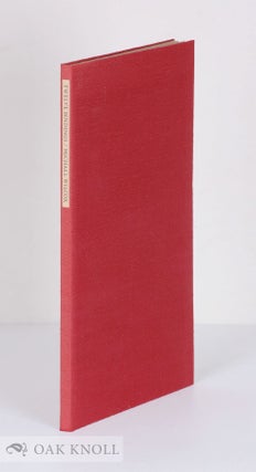 Order Nr. 14135 TWELVE BINDINGS. WITH REMARKS ON THE BINDINGS BY MICHAEL WILCOX & ON THE BOOKS BY...