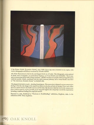 TWELVE BINDINGS. WITH REMARKS ON THE BINDINGS BY MICHAEL WILCOX & ON THE BOOKS BY ELAINE SMYTH & W. THOMAS TAYLOR.
