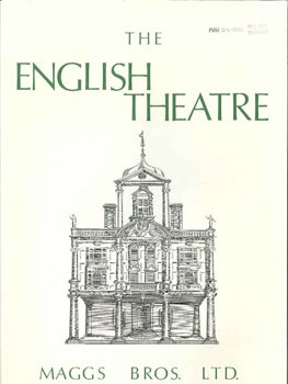 THE ENGLISH THEATRE, A CATALOGUE OF PLAYS, THEATRICAL LITERATURE AND DRAMATIC CRITICISM, FROM THE. 1022.