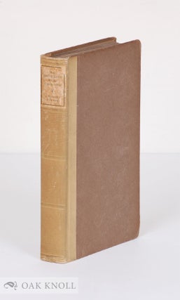 Order Nr. 14727 AMENITIES OF BOOK-COLLECTING AND KINDRED AFFECTIONS. A. Edward Newton