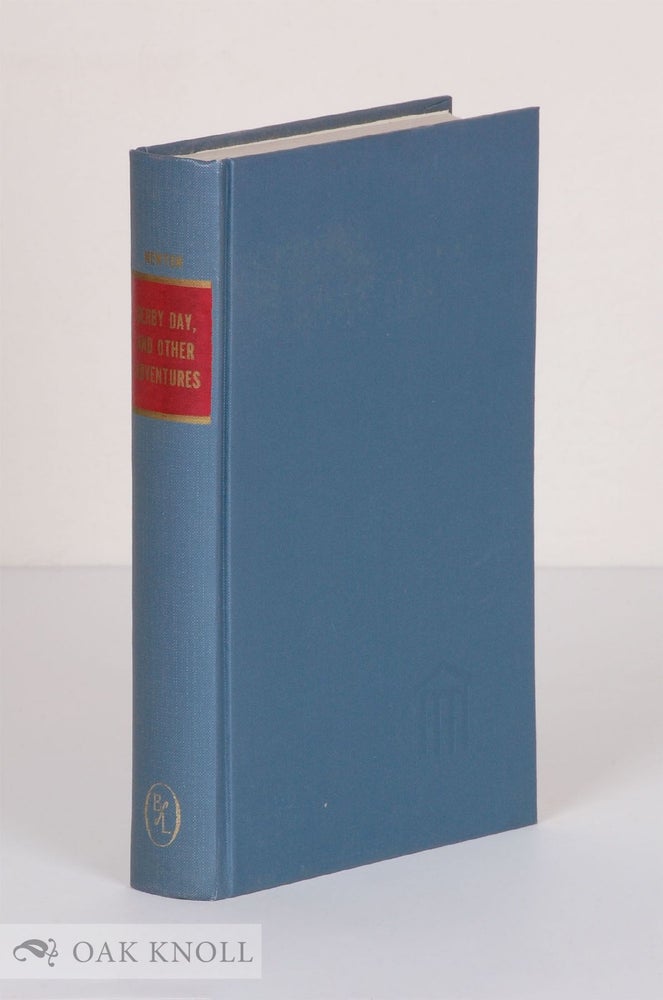 Order Nr. 14928 DERBY DAY AND OTHER ADVENTURES. A. Edward Newton.