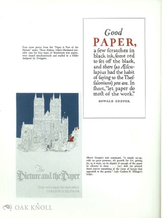 DESIGN IN STRATHMORE ADVERTISING ... MAKING PAPER PART OF THE PICTURE