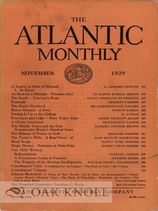 Order Nr. 15310 "A TOURIST IN SPITE OF HIMSELF. I. IN EGYPT." A. Edward Newton