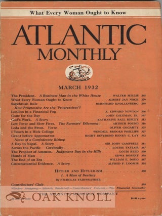Order Nr. 15315 "A TOURIST IN SPITE OF HIMSELF. IN STANDARLAND." A. Edward Newton