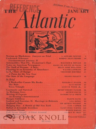 Order Nr. 15335 " NEWTON ON BLACKSTONE LAWYERS ON TRIAL." A. Edward Newton