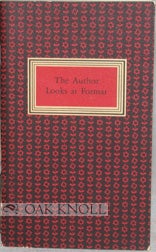 Order Nr. 15776 THE AUTHOR LOOKS AT FORMAT, COMMENTS BY VAN WYCK BROOKS PEARL S. BUCK, ERSKINE...