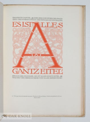 PRINTING OF TO-DAY, AN ILLUSTRATED SURVEY OF POST-WAR TYPOGRAPHY IN EUROPE AND THE UNITED STATES.