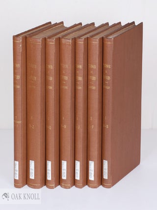 Order Nr. 16118 TRESOR DE LIVRES RARES ET PRECIEUX OU NOUVEAU DICTIONNAIRE BIBLIOGRAPHIQUE. Jean...