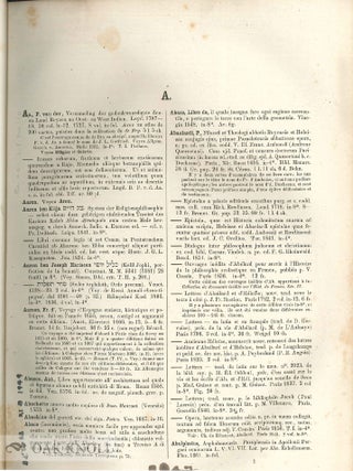TRESOR DE LIVRES RARES ET PRECIEUX OU NOUVEAU DICTIONNAIRE BIBLIOGRAPHIQUE.