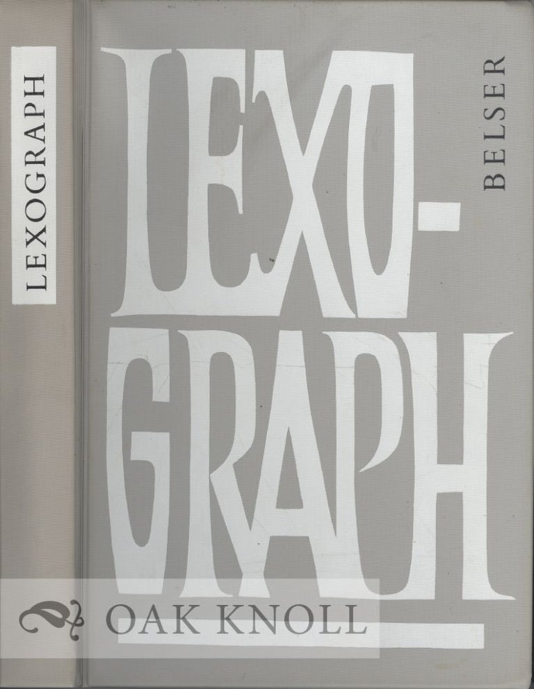 Order Nr. 16453 LEXOGRAPH, INTERNATIONAL HANDBOOK FOR THE GRAPHIC INDUSTRY. Hans Weitpert.