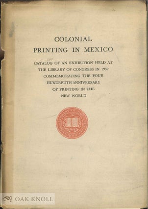 Order Nr. 16708 COLONIAL PRINTING IN MEXICO