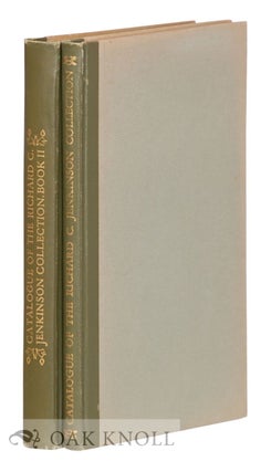 Order Nr. 16881 RICHARD C. JENKINSON COLLECTION OF BOOKS, CHOSEN TO SHOW THE WORK OF THE BEST...