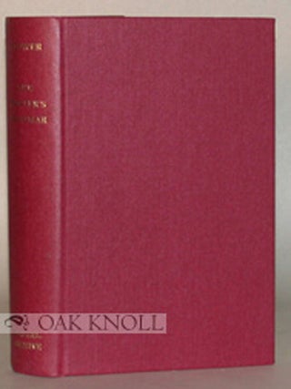 Order Nr. 17154 THE PRINTER'S GRAMMAR; OR, INTRODUCTION TO THE ART OF PRINTING CONTAINING A...