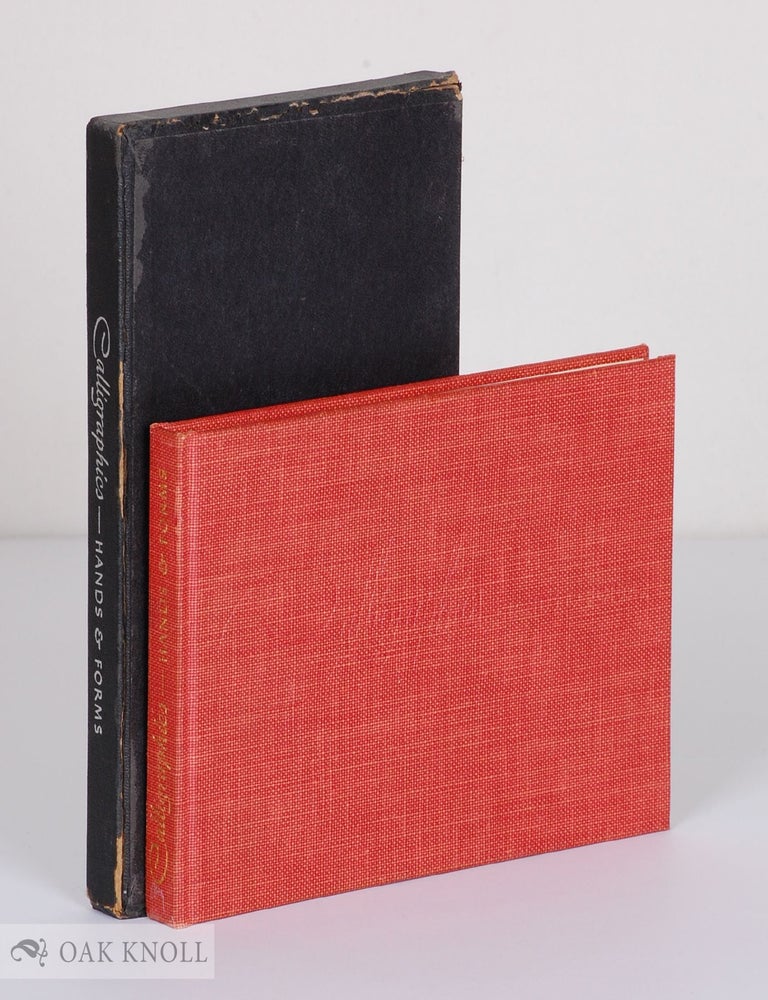 Order Nr. 17183 CALLIGRAPHICS - HANDS & FORMS, RENDERED BY TWENTY-FIVE AMERICAN SCRIBES FOR THE TYPOPHILES.