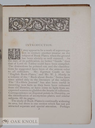 LADIES' BOOK-PLATES, AN ILLUSTRATED HANDBOOK FOR COLLECTORS AND BOOK-LOVERS.
