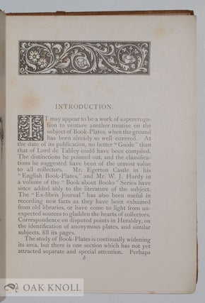 LADIES' BOOK-PLATES, AN ILLUSTRATED HANDBOOK FOR COLLECTORS AND BOOK-LOVERS.