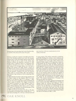 AMERICAN WOOD TYPE, 1828-1900, NOTES ON THE EVOLUTION OF DECORATED AND LARGE TYPES AND COMMENTS ON RELATED TRADES OF THE PERIOD.