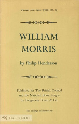 Order Nr. 17953 WILLIAM MORRIS. Philip Henderson