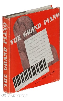 Order Nr. 18153 GRAND PIANO OR, THE ALMANAC OF ALIENATION. Paul Goodman