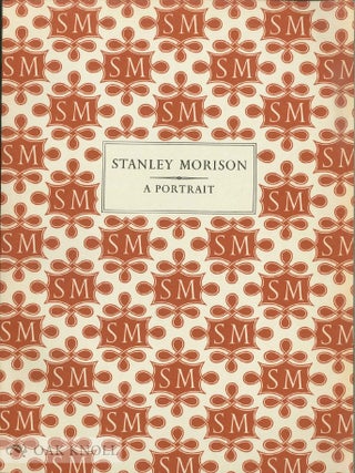 Order Nr. 18299 STANLEY MORISON, A PORTRAIT