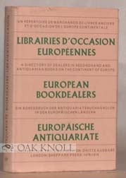 Order Nr. 18473 EUROPEAN BOOKDEALERS, 1976-78