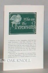 Order Nr. 18498 WHO ARE THE TYPOPHILES? M47