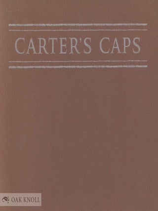 Order Nr. 18653 CARTER'S CAPS. Will Carter