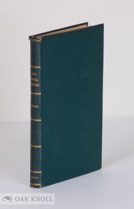 Order Nr. 19354 THE TYPOGRAPHICAL GAZETTEER. Rev. Henry Cotton
